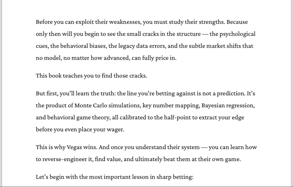 The Blueprint Tycoon Edition: The Inside Secrets to Sports Betting